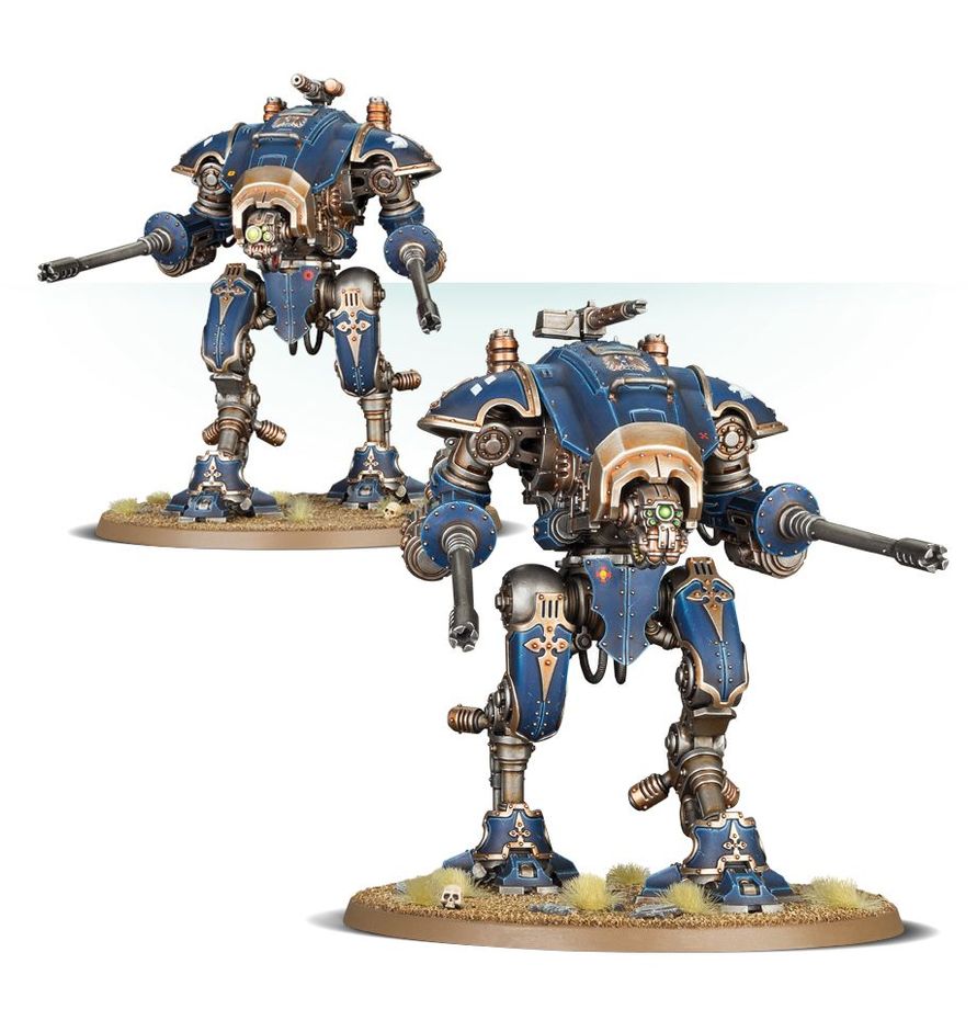 Imperial Knights: Knight Armigers Warglaives/Helverins