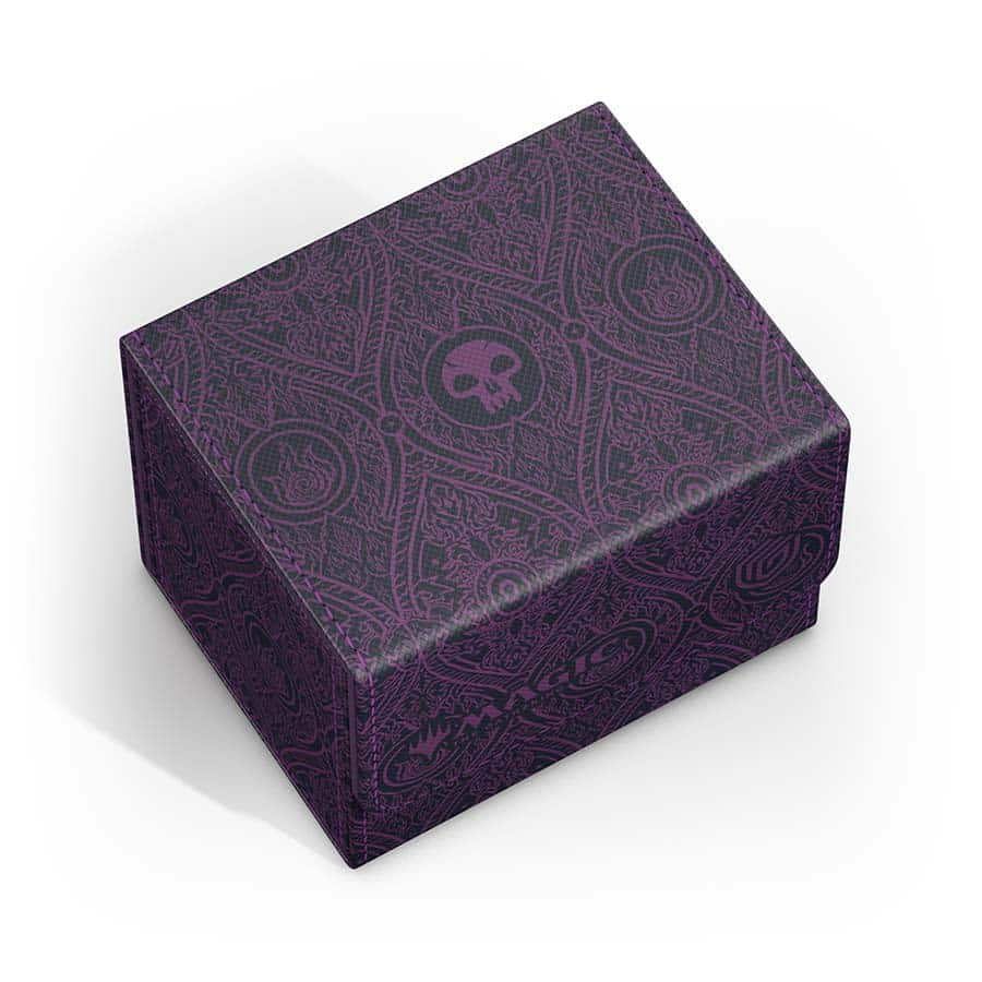 Ultimate Guard: Magic the Gathering: Deck Case Sidewinder 100 Xenoskin: TLA Avatar the Last Airbender: Mana Symbol Black