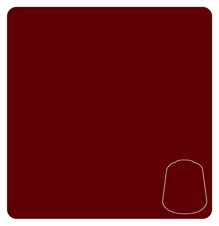 Warhammer Colour - Base: Khorne Red