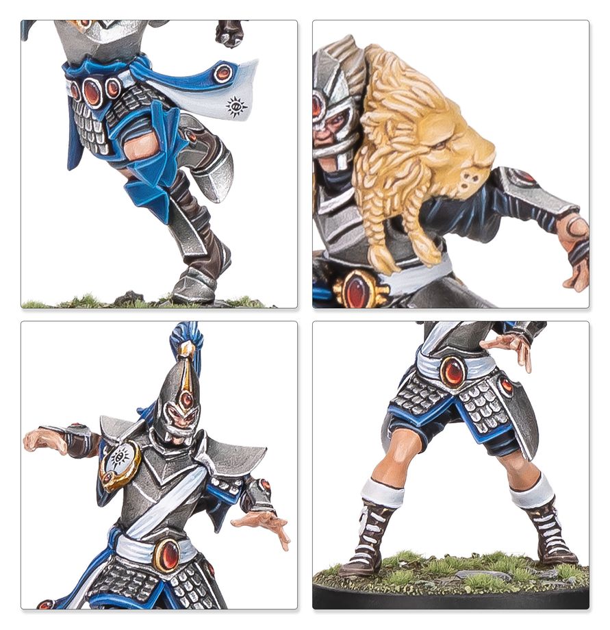 Blood Bowl: High Elf Blood Bowl Team -  The Caledor Dragons