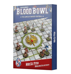 Blood Bowl: High Elf Pitch: Double-sided Pitch and Dugouts