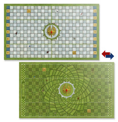 Blood Bowl: High Elf Pitch: Double-sided Pitch and Dugouts