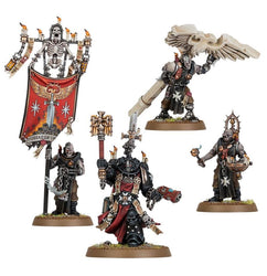 Black Templars: Chaplain Grimdalus & Retinue
