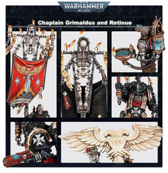Black Templars: Chaplain Grimdalus & Retinue