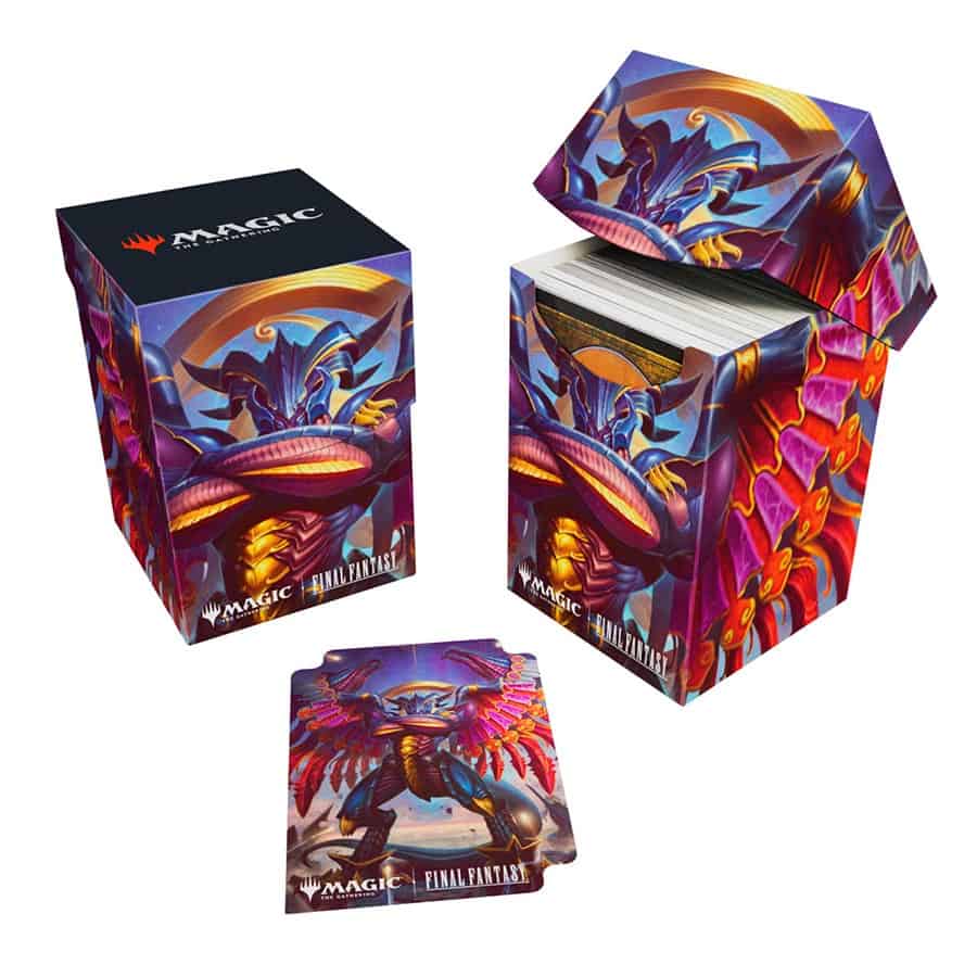 Ultra PRO: Magic The Gathering: Universes Beyond: Final Fantasy: 100+ Deck Box Summon: Bahamut