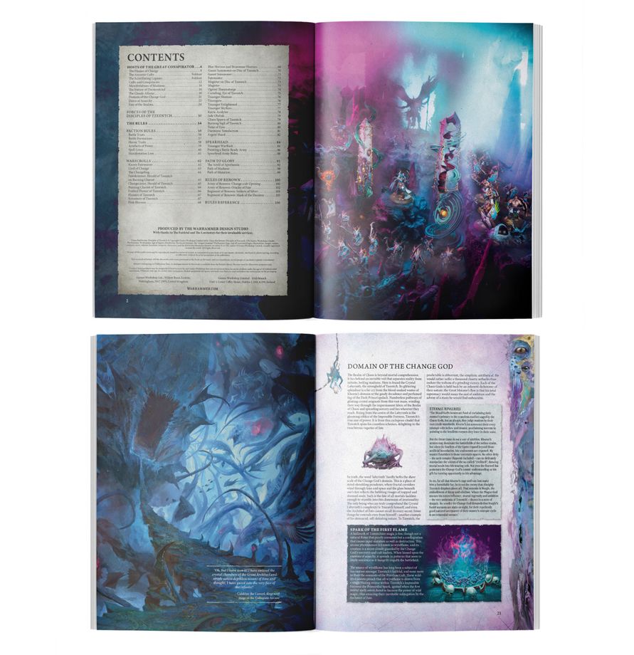 Chaos Battletome: Disciples of Tzeentch (English)