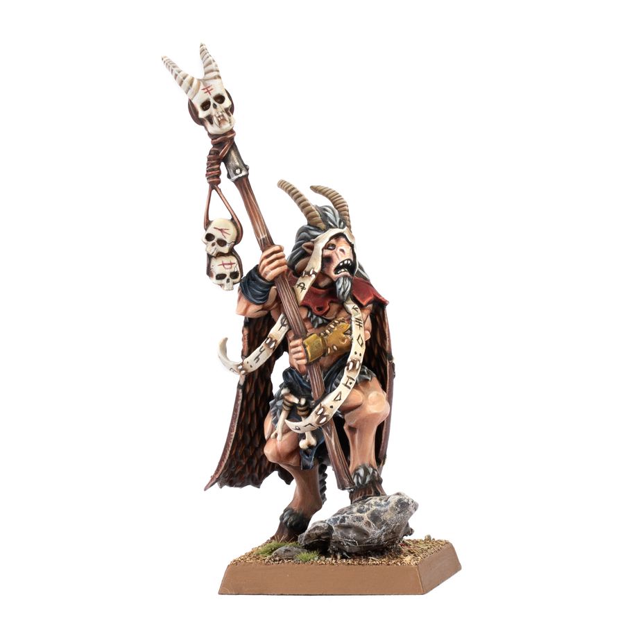 The Old World: Beastmen Brayherds - Beastman Shaman