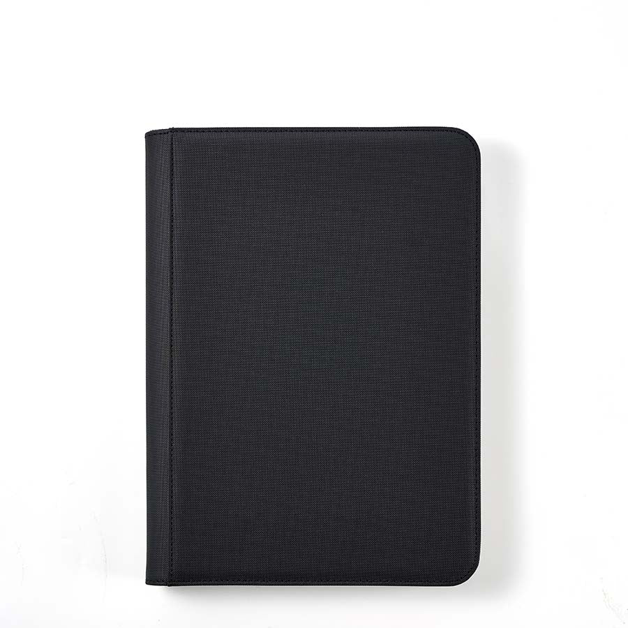 Arcane Fortress: Solid Color: Toploader Black 9-Pocket Binder