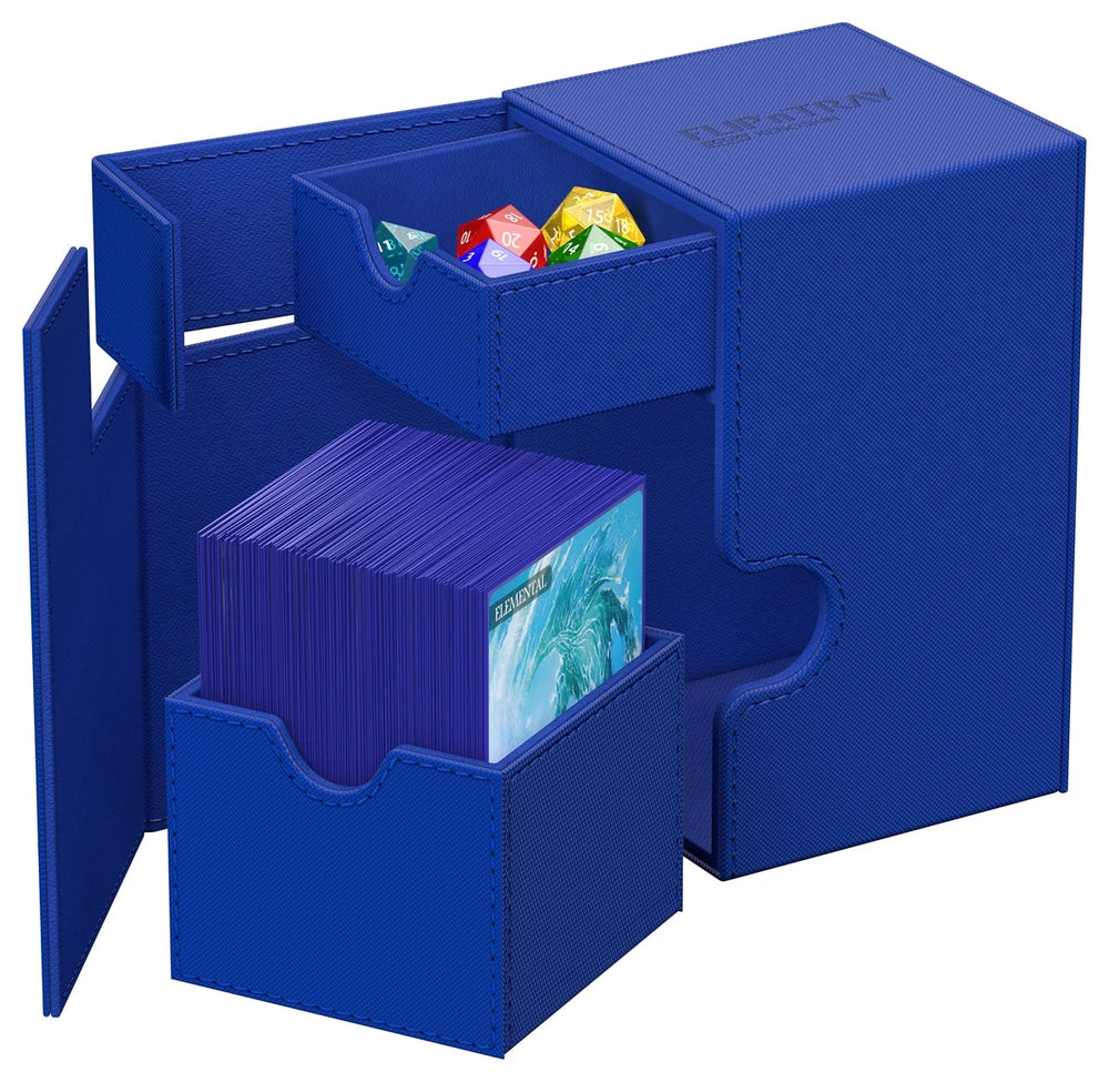 Ultimate Guard: Deck Case 100+ Flip'n'Tray Monocolor Blue
