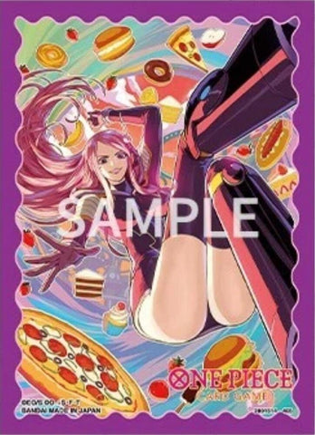 One Piece Card Game Official Sleeves: TCG+ Store Edition Vol. 5 - Jewelry Bonney (70-Pack) - Bandai Card Sleeves