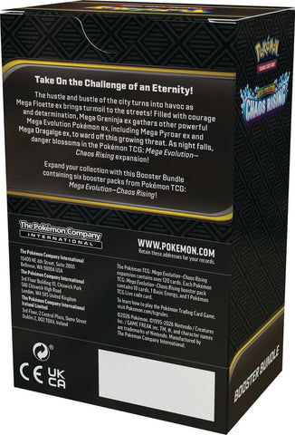 Mega Evolution: Chaos Rising Booster Bundle