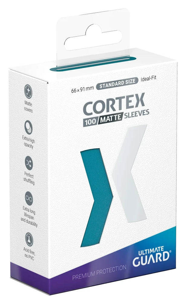 Ultimate Guard: Cortex Sleeve: Standard Size Matte Petrol (100CT)