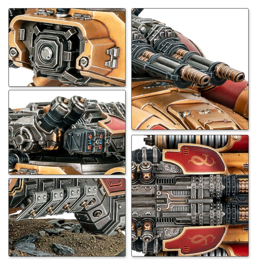 Adeptus Custodes: Caldius Annihilator Grav-Tank (11th Edition)