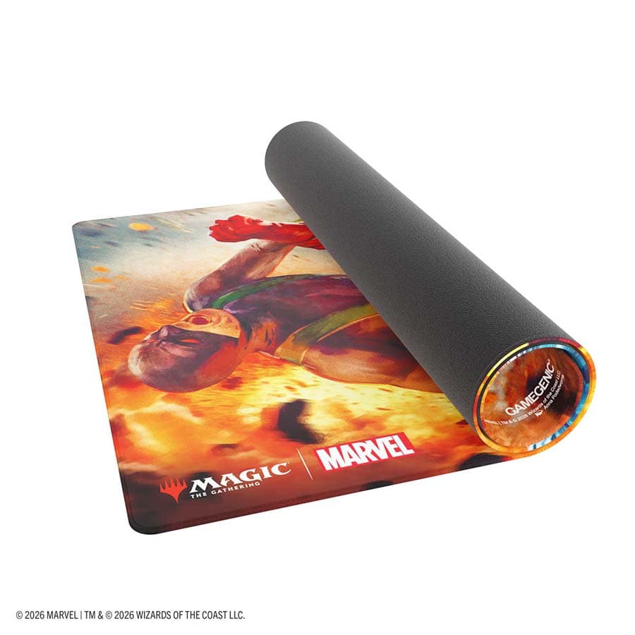 Magic: The Gathering Marvel Superheroes Prime Playmat - Captain America, Super-Soldier - GameGenic Playmats