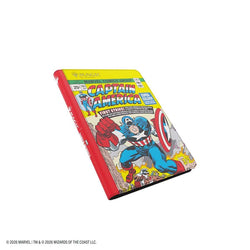 GAMEGENIC: MAGIC THE GATHERING: MSH MARVEL SUPER HEROES: 18-POCKET ZIP-UP ALBUM: CAPTAIN AMERICA AND BLACK PANTHER