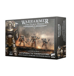 The Horus Heresy: Cataphractii Terminators with Volkite Chargers and Power Mauls