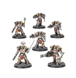 The Horus Heresy: Cataphractii Terminators with Volkite Chargers and Power Mauls