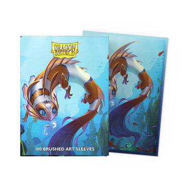 Dragon Shield Brushed Art Sleeves: The Cinderfin