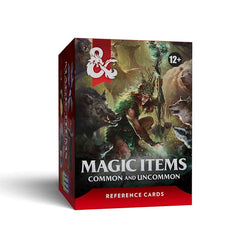Dungeons & Dragons Reference Cards: Magic Items (Common and Uncommon)