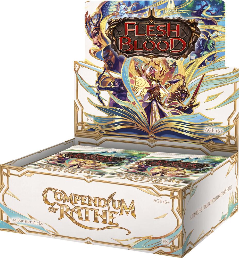 Flesh and Blood TCG: Compendium of Rathe Booster Display