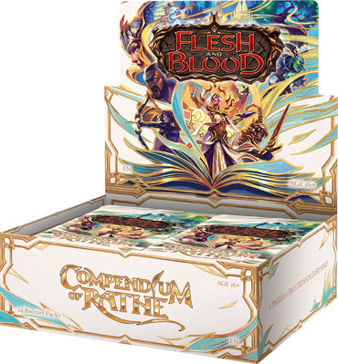 Flesh and Blood TCG: Compendium of Rathe Booster Display