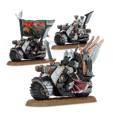 Dark Angels: Ravenwing Command Squad (Ravenwing Black Knights)