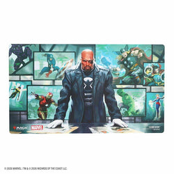 Magic: The Gathering Marvel Superheroes Prime Playmat - Director Nick Fury - GameGenic Playmats
