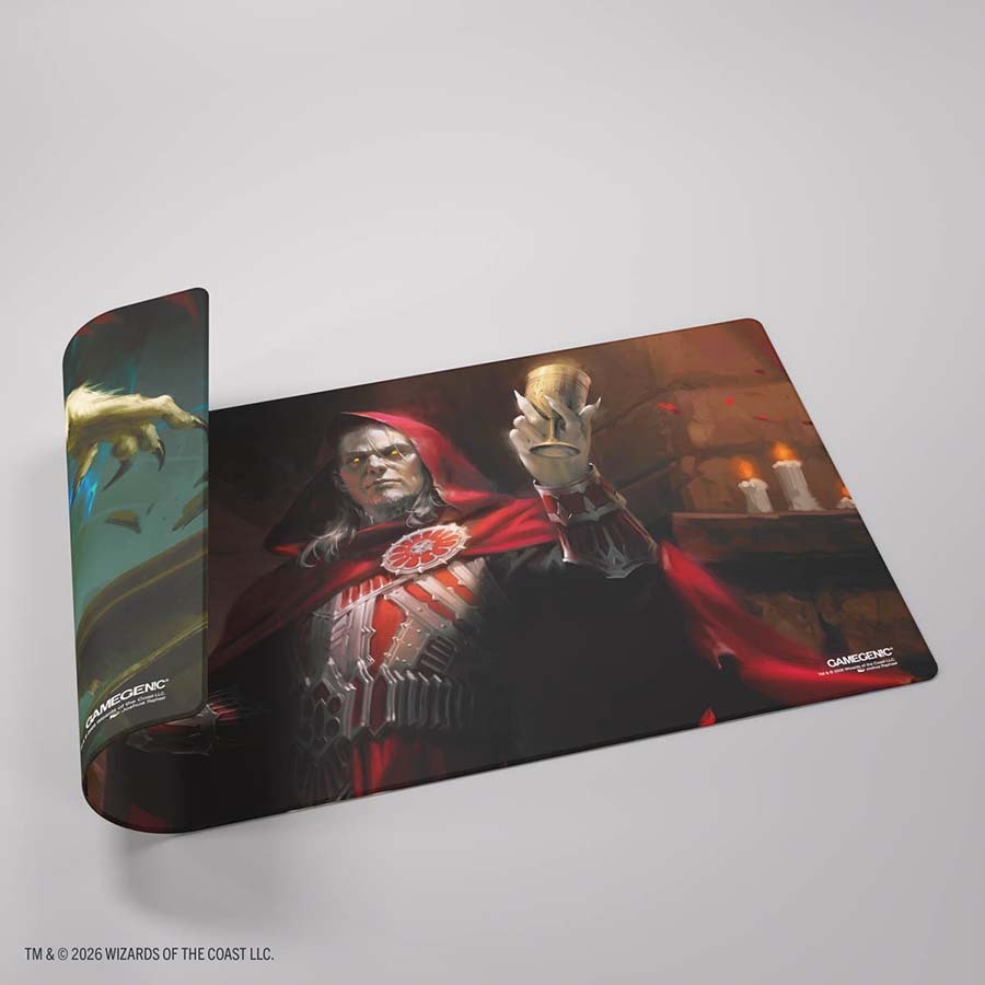 GAMGEN!C: Magic The Gathering: Reality Fracture: Double-sided Playmat: Edgar, Ancient Bloodlord and Edgar, Moonlit Sovereign