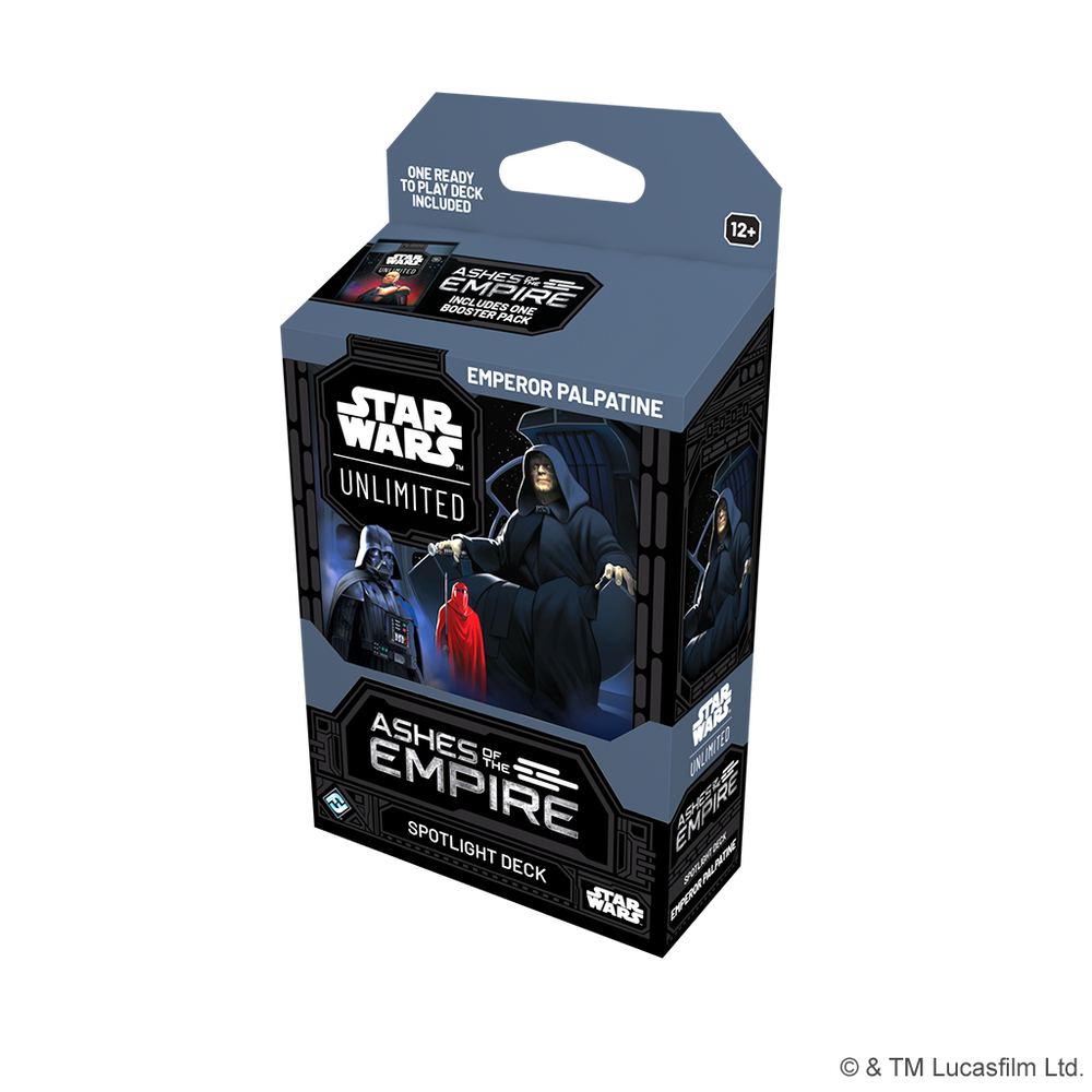 Star Wars: Unlimited - Ashes of the Empire: Spotlight Deck: Emperor Palpatine