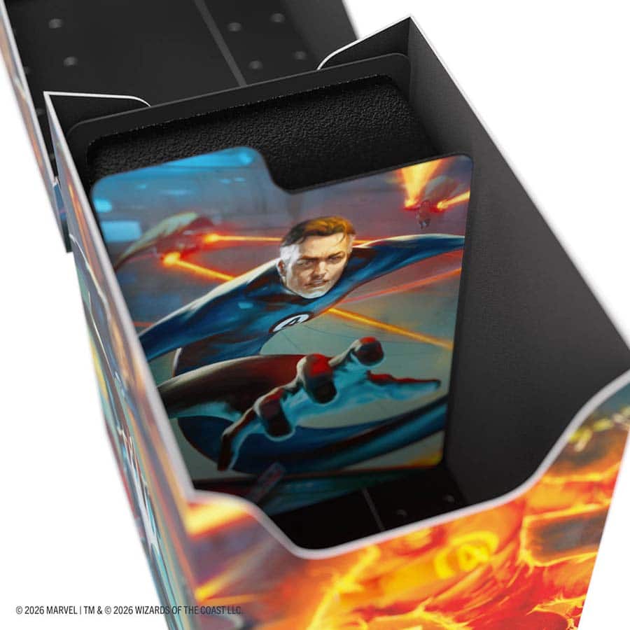 GAMEGEN!C - Magic the Gathering: Msh Marvel Super Heroes: Soft Dynacrate 100 Xl: Fantastic Four Unleashed