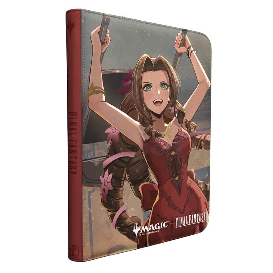 Ultra Pro: Magic the Gathering: Final Fantasy: Aerith Gainsborough 9-Pocket Zippered Premium Pro-Binder
