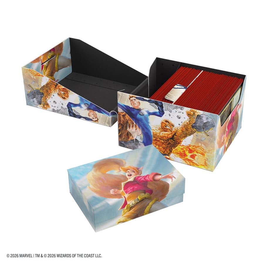 Gamegen!c: Magic The Gathering: MSH Marvel Super Heroes: Soft Crate 100 XL Sideloading: The Fantastic Four And Go Nuts!