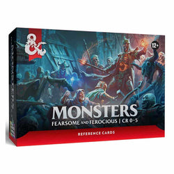 Dungeons & Dragons Reference Cards: Monsters (Fearsome and Ferocious)