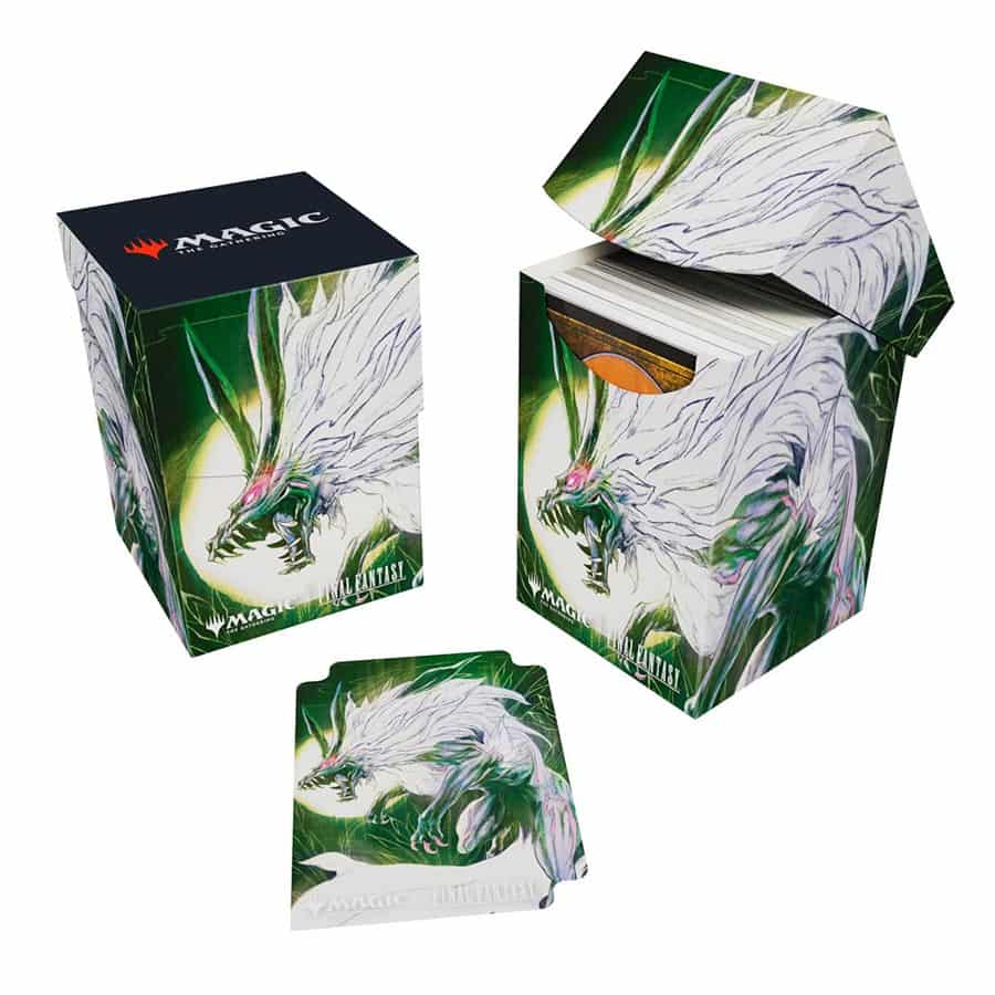 Ultra PRO: Magic The Gathering: Universes Beyond: Final Fantasy: 100+ Deck Box Summon: Fenrir