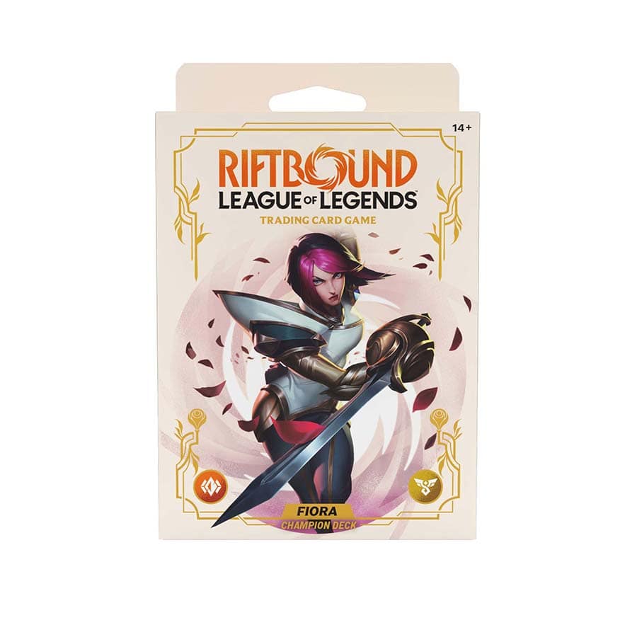 Riftbound TCG: League of Legend: Set 2: Spiritforged Champion Deck: Fiora
