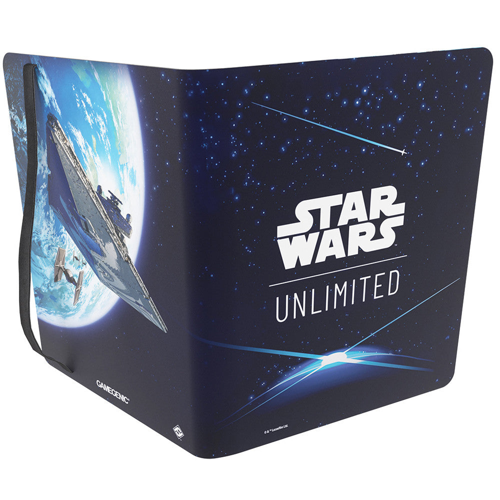 Star Wars: Unlimited - Zip-Up Album 18-Pocket Card Black Blue