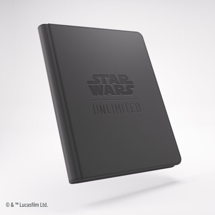 Star Wars: Unlimited Zip-Up Album 18-Pocket: Black