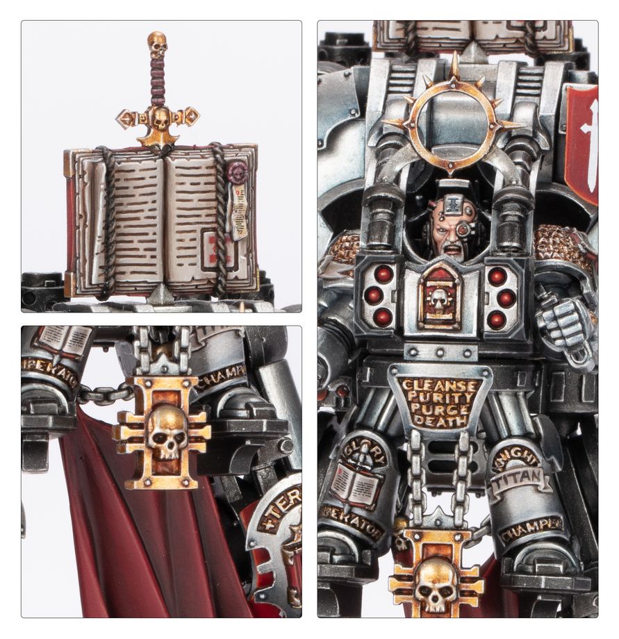 Grey Knights: Grand Master in Nemesis Dreadknight (10th Edition)