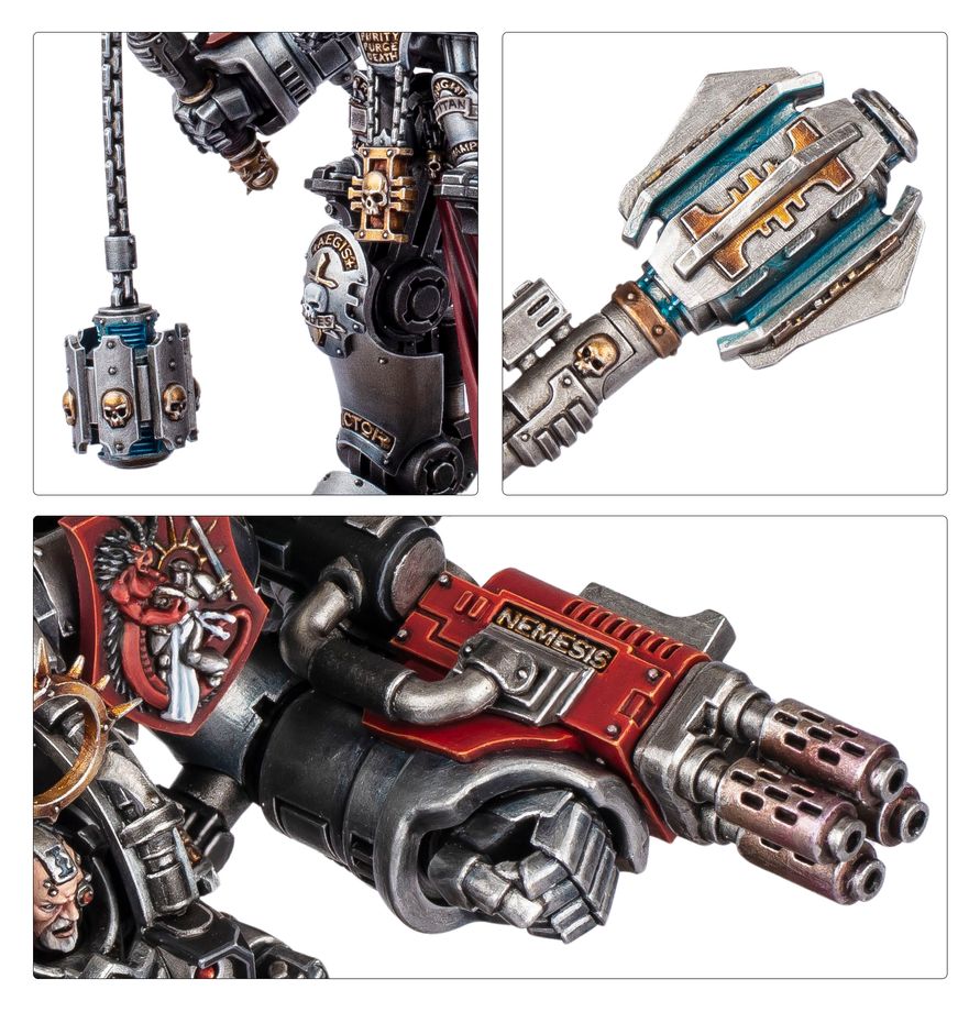 Grey Knights: Grand Master in Nemesis Dreadknight (10th Edition)
