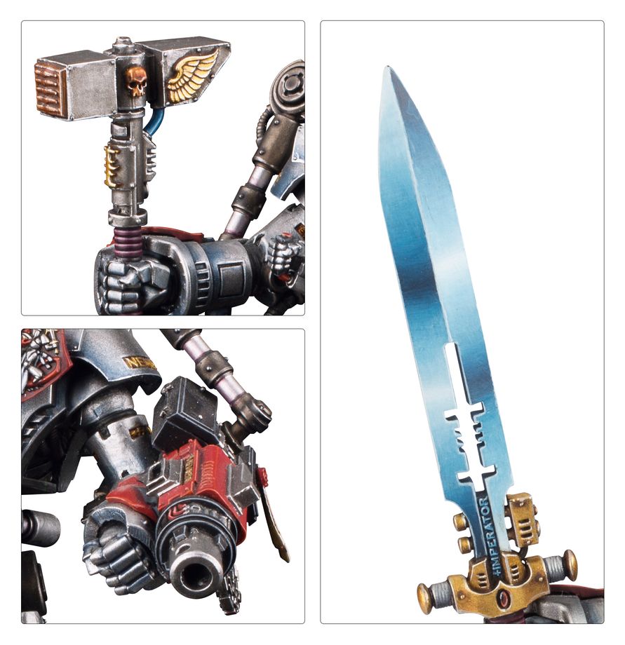 Grey Knights: Grand Master in Nemesis Dreadknight (10th Edition)