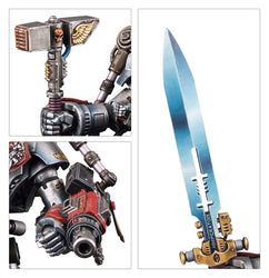 Grey Knights: Grand Master in Nemesis Dreadknight (10th Edition)