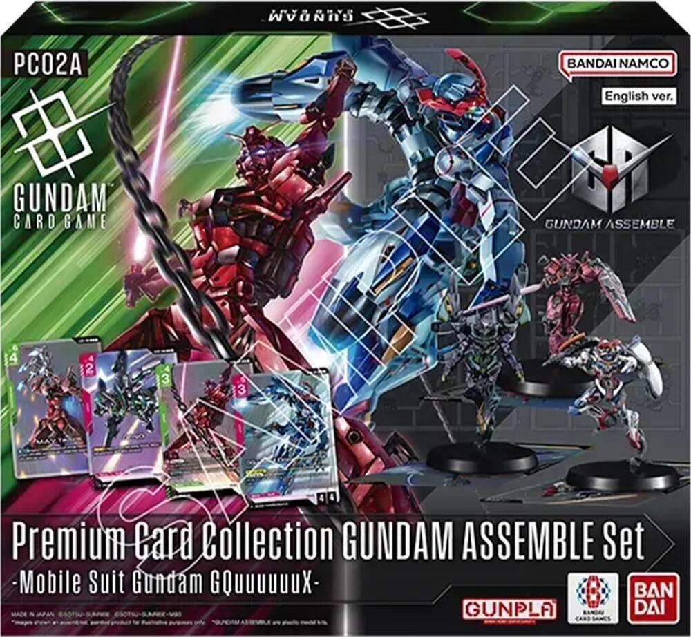 Gundam Card Game: Gundam Assemble Premium Collection Set [PC02A]: GQuuuuuuX