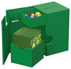 Ultimate Guard: Deck Case 100+ Flip'n'Tray Monocolor Green