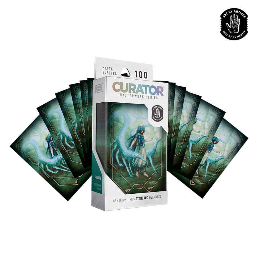 Orange Nebula: Curator: Masterwork Sleeves: Guidance (Brittany Bowman) (100CT)