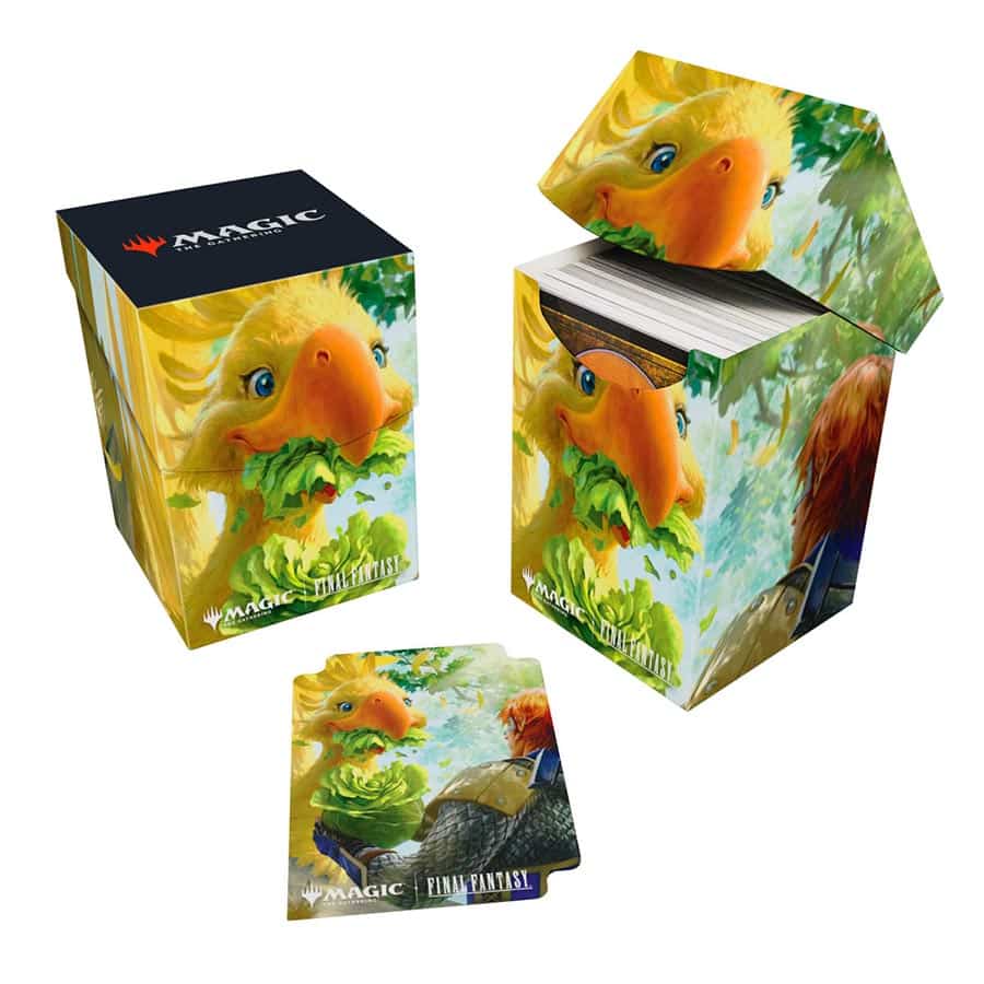 Ultra PRO: Magic The Gathering: Universes Beyond: Final Fantasy: 100+ Deck Box Gysahl Greens