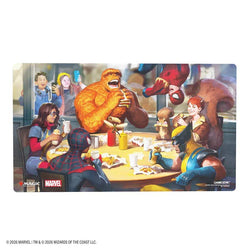 Magic: The Gathering Marvel Superheroes Prime Playmat - Heroic Feast - GameGenic Playmats