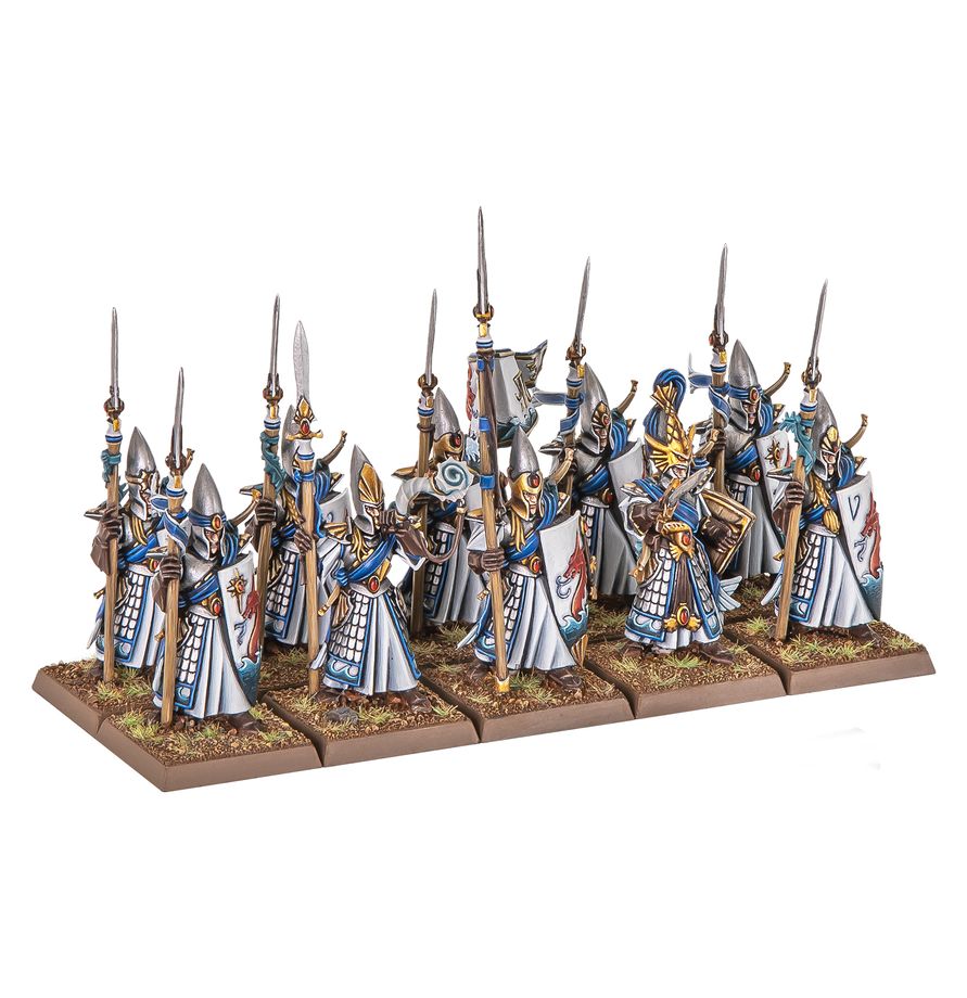 The Old World- High Elf Realms: Battle March Army