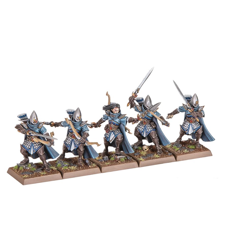 The Old World- High Elf Realms: Battle March Army
