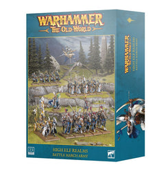 The Old World- High Elf Realms: Battle March Army