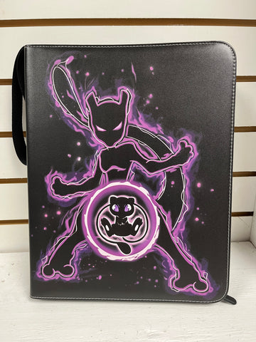 Pokemon Binder - Zip-Up Album 18-Pocket Card Top Loader Binder